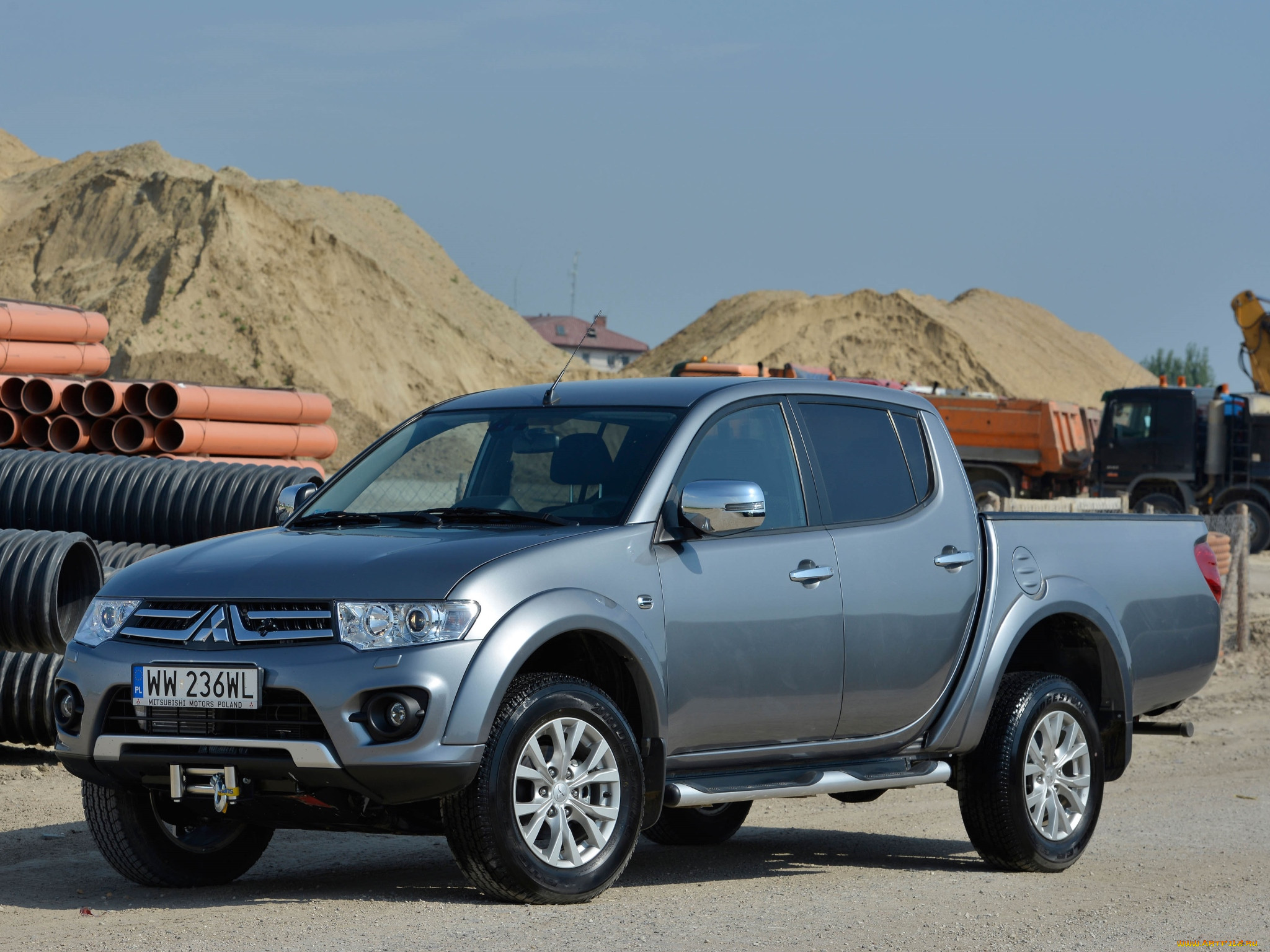 , mitsubishi, cab, double, 2014, l200